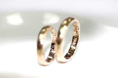 N・N様　Y・N様ご夫妻（東京都品川区）結婚指輪完成品写真