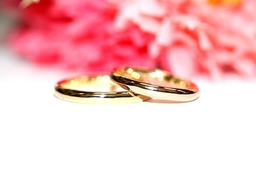 シンプル結婚指輪NO.134