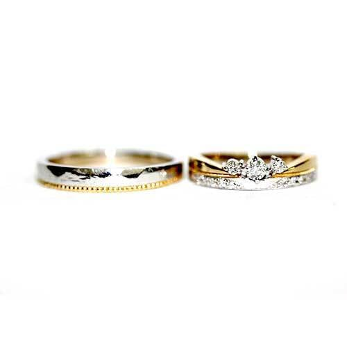 結婚指輪＋婚約指輪