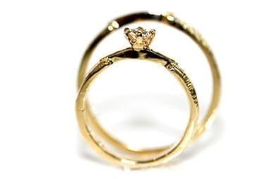 M・S様　A・O様ご夫妻手作り結婚指輪完成写真