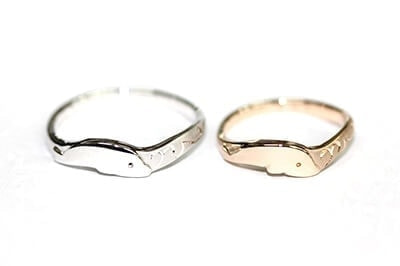 イルカの手作り結婚指輪＜マリッジリング＞
