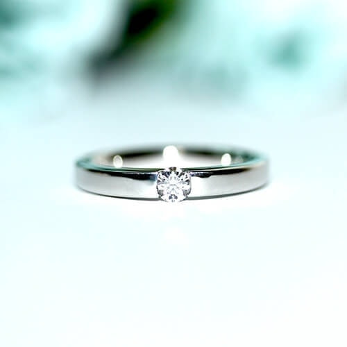 Pt900ダイヤモンド婚約指輪
