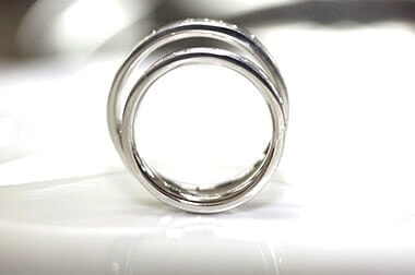 T・S様　M・O様ご夫妻（東京都江戸川区）手作り結婚指輪完成写真